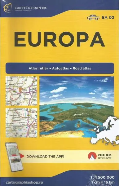 Atlas rutier Europa