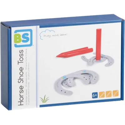 Joc de precizie arunca Potcoavele, 6 ani+, BS Toys GA192
