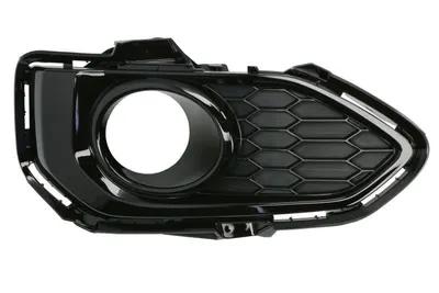 Grila bara fata dreapta cu locas lampa ceata, negru lucios potrivit HONDA JAZZ IV 2015-2020