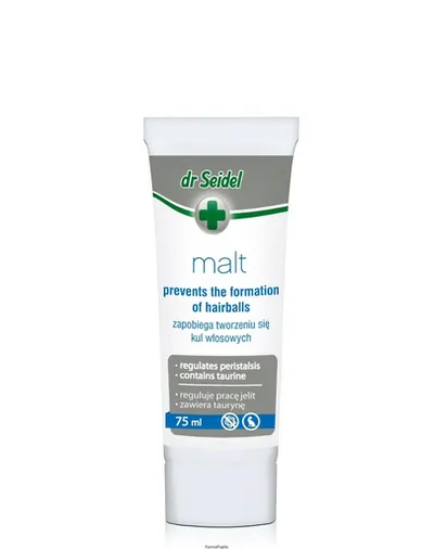 DR SEIDEL Malt pastă anti-hairball pisici 75 ml