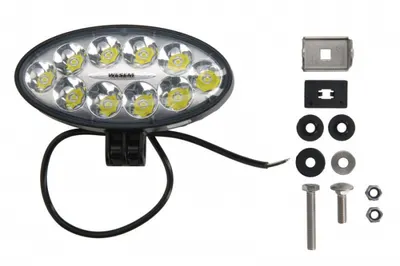 Lumina lucru (LED, 12 24V, 35W, 4000lm, numar elemente LED: 10, lungime: 176mm, inaltime: 87mm, adancime: 86mm, lungime cablu: 0,5m, lumina focalizata)