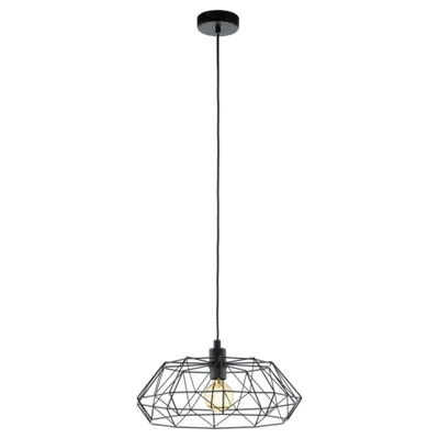 Lampa suspendata CARLTON 2 negru 220-240V,50/60Hz IP20