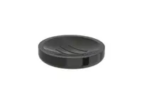 Savoniera Roca Tempo A817024CN0, pe blat, metal, lucios, Negru titan