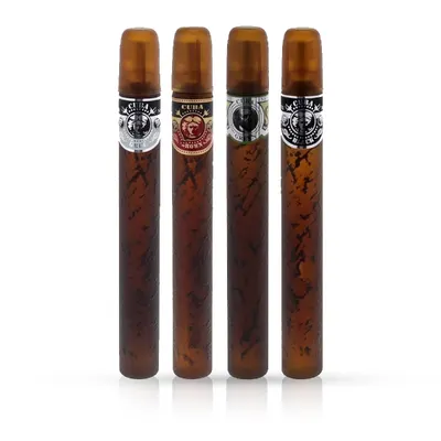 Set - apa de toaleta CUBA - pentru barbati - America - 4 x 35 ml