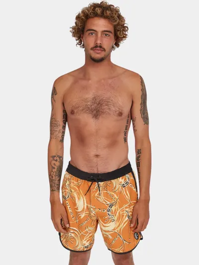 Sort de plaja O'Riginals Scallop 16" Swimshorts barbati