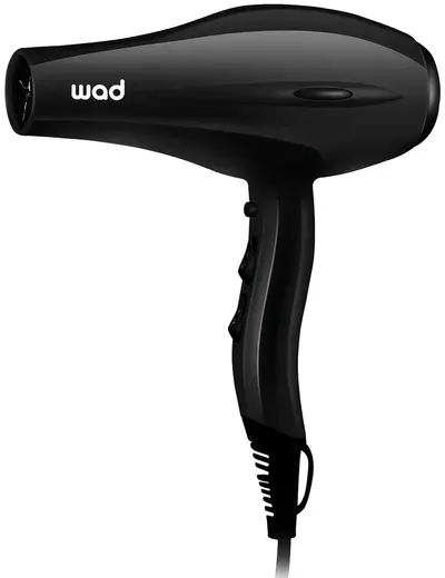 Uscător de păr WAD - GYRO, 2000W, 3 viteze, negru