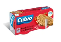 Pate De Ton Cu Rosii Calvo 2x75g