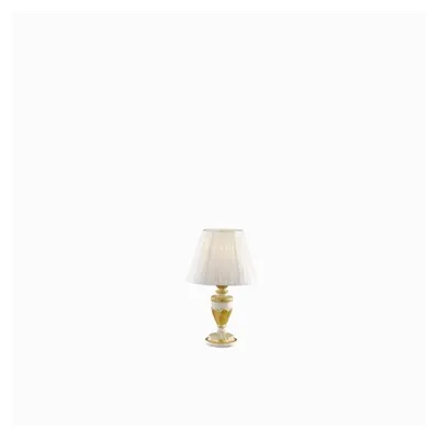 veioza Flora mica, 1 bec, dulie E14, D:240 mm, H:350 mm, Alb