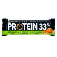 Baton proteic 33% cu caramel sarat Nutrition, 50g, Sante