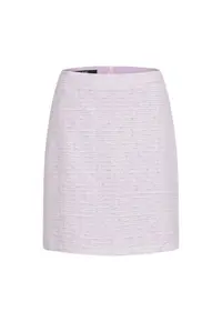 Fusta dama - 303030087 - Viscoza/Poliester/Acril - Violet - Violet