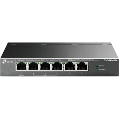Tpl Sw 6p-Gb Poe-3p Unmngd Desk Tp-Link Tl-Sg1006pp