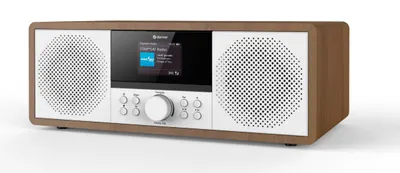 Sistem audio Denver – MIR-270DW, 2.0, maro/gri