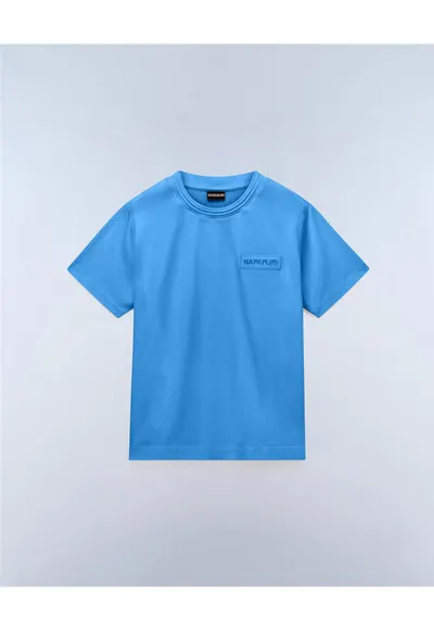 Tricou din bumbac Clarao - Albastru