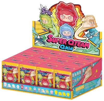 Mini-figurină Jotoys: Qkid - Super Q. Team Mini Series, 5 cm, Blind Box, sortiment