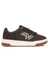 Tenisi unisex Upland VN000D6FY491 - piele naturala - maro/negru