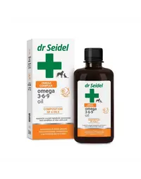 Ulei Omega 3-6-9 câini pisici DR SEIDEL 250 ml imunitate și piele sănătoasă