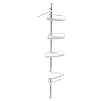 Etajera colt pentru baie Multi Corner Shelf GY-188 inaltime 100-320 cm