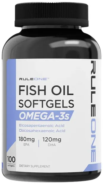 Fish Oil Omega-3s, 100 capsule moi, Rule1