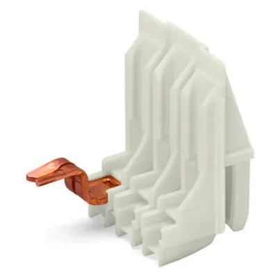 Connecting adapter; 3-pole; IDC for coil wire; natural