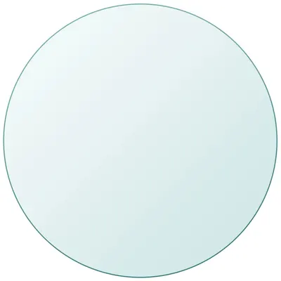vidaXL Blat masă din sticlă securizată rotund 900 mm