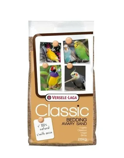 VERSELE-LAGA Aviary Classic Bedding Sand - Nisip pentru păsări 25 kg