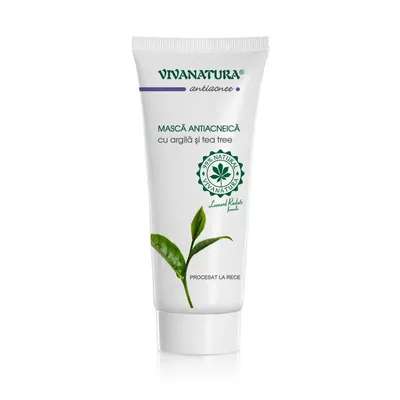 Masca Antiacneica cu argila si tea tree, 75 ml, Leonard Radutz Formula, VivaNatura