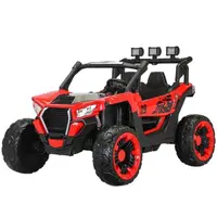 UTV electric 4x4, pentru 2 copii, Kinderauto RZR2000, 180W, 12V, echipare PREMIUM, rosu