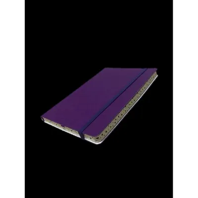 Ashridge A5 Elastic Pu Notebook Purple 8104