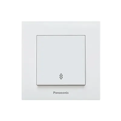 Intrerupator cap cruce alb Panasonic Karre Plus