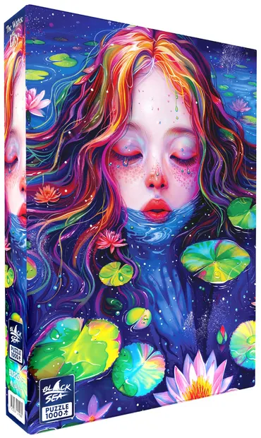 Puzzle Black Sea din 1000 piese - Nufărul