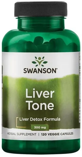 Liver Tone, 300 mg, 120 capsule vegetale, Swanson