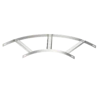 90° Cot- with trapezoidal rungs, light duty A4 | Type SLB 90 42 075 A4