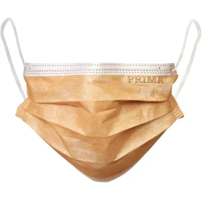 Set 2 x 50 Masti Chirurgicale Medicale, Prima, cu Elastic, Portocalii