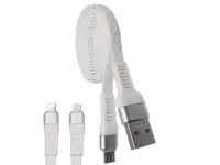 Cablu tip C imitatie piele alb incarcare rapida