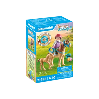 Playmobil-Copil cu Ponei si Manz