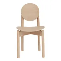 Scaun de dining în culoare naturală deschisă din lemn de frasin Oy – OYOY Living Design