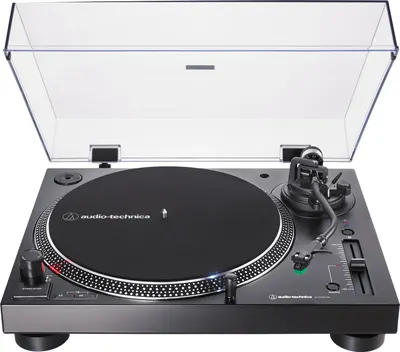 Pick-up Audio-Technica - AT-LP120XBT-USB, wireless, negru