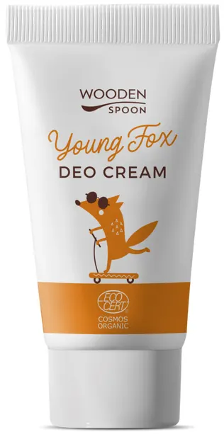 Wooden Spoon Cremă - deodorant Young Fox, 40 ml