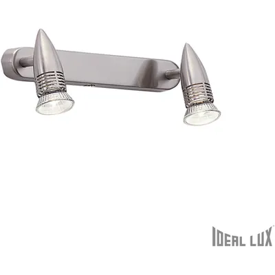 Aplica Alfa 2 becuri, dulie GU10, L:290 mm, H:110mm, Nichel