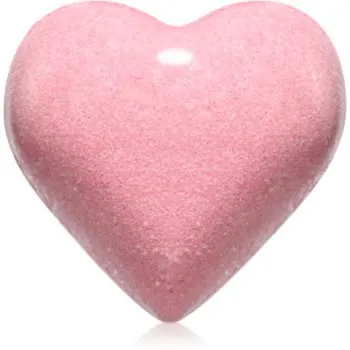 Delia Cosmetics Fizzing Bath Heart Wild Strawberry bombă de baie cu aroma de capsuni