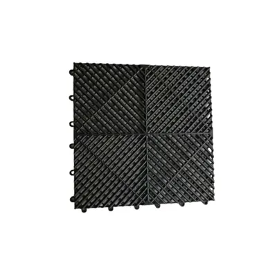 Pardoseala modulara ventilata 40x40x1,8cm Culoare Negru Cod: PM10002