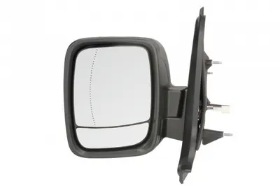 Oglinda stanga electrica, asferic, incalzita, crom FIAT TALENTO; NISSAN NV300; OPEL VIVARO; RENAULT TRAFIC dupa 2014