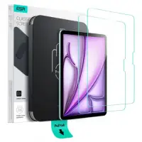 Folie de protectie Ecran ESR UltraFit pentru Apple iPad Air 13 (2025) / Air 13 (2024), Sticla Securizata, Full Glue