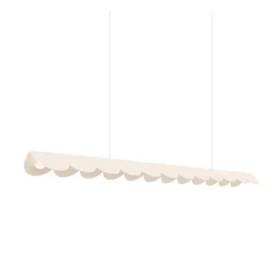 Lustră bej LED din aluminiu BISCUIT – Thoro