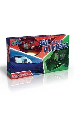 Ride with the Pj Masks (Boxed Set): To the Cat-Car!; Go, Go, Gekko-Mobile!; Fly High, Owl Glider!