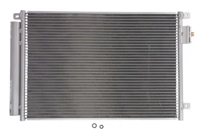 Condensator climatizare (cu uscator, element aditional) potrivit FIAT 500, 500 C, PANDA; FORD KA; LANCIA YPSILON 0.9-1.4 07.07