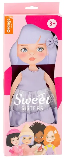Orange Toys Sweet Sisters Sweet Sisters Set de îmbrăcăminte pentru păpuși - Rochie mov