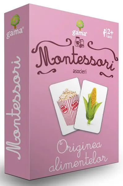 Originea alimentelor. Cărţi de joc Montessori - Board book - ***