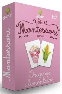 Originea alimentelor. Cărţi de joc Montessori - Board book - ***