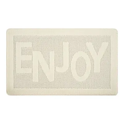 Covoraș de baie crem 60x100 cm Enjoy – Foutastic